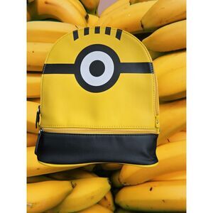 Minions Mini Backpack Despicable Me Universal Studios Faux Leather One-Eye